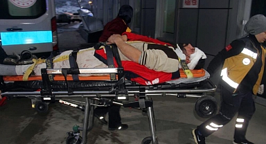 Kamyonet şarampole devrildi: 4 yaralı