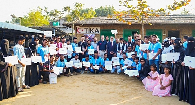 Konya Büyükşehir ve TİKA’dan Arakanlı mültecilere afet eğitimi   