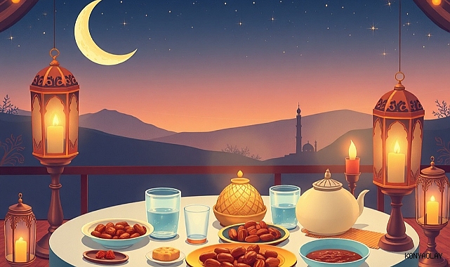 Konya'da ilk sahur saat kaçta? Konya iftar ne zaman açılacak? İmsakiye 2026 Konya!