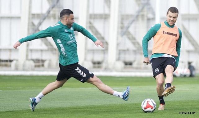 Konyaspor, Alanyaspor 'a hazırlanıyor 