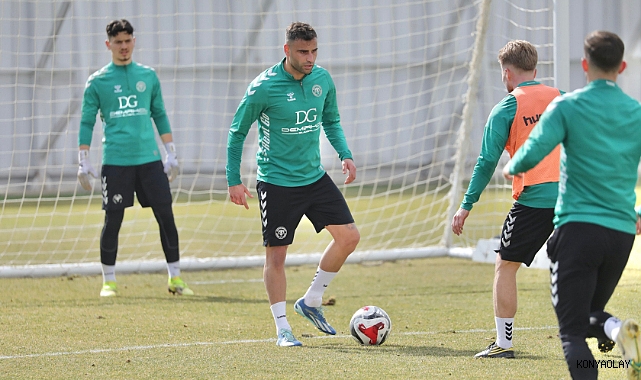 Konyaspor, Alanyaspor maçı hazırlıklarına başladı