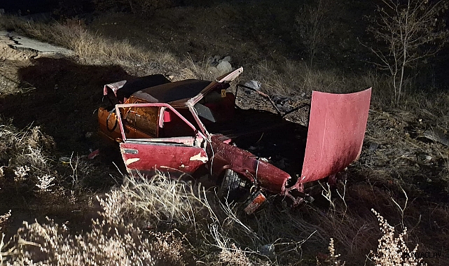 Otomobil devrildi: 1 yaralı