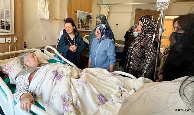 Ramazan’da hastalara yapılan duygulandıran ziyaret