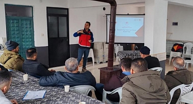 Şap hastalığına karşı bilgilendirme yapıldı   