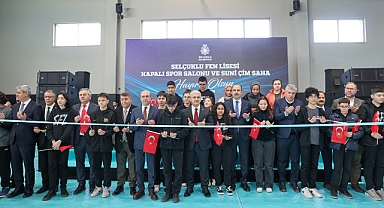 Selçuklu Belediyesi'nin eğitim ve spora yatırımları artarak devam ediyor