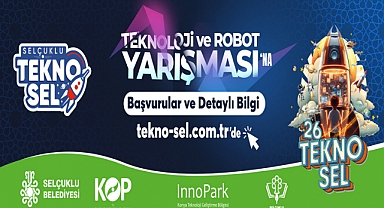 Selçuklu TEKNOSEL Teknoloji ve Robot Yarışması'na başvurular başlıyor