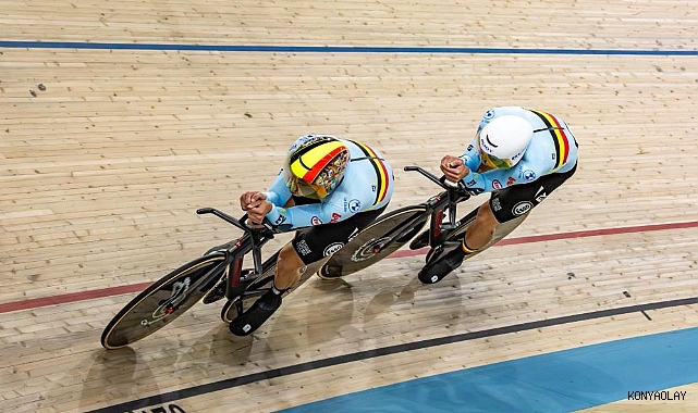 UEC 2026 Avrupa Pist Bisikleti Şampiyonası Konya'da başladı