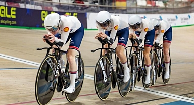 UEC 2026 Avrupa Pist Bisikleti Şampiyonası’nda rekorla dolu ikinci gün