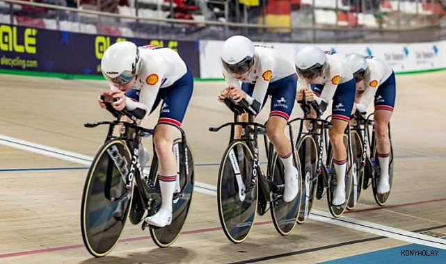 UEC 2026 Avrupa Pist Bisikleti Şampiyonası’nda rekorla dolu ikinci gün