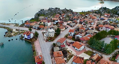 Yağışlar Konya'ya deniz getirdi