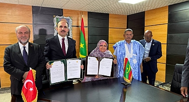 Afrikalı öğrenciler başkan Altay ile buluştu