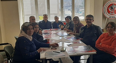 Akşehir'de şehitlerin hatırası için anlamlı çalışma