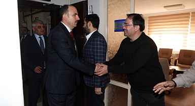 Başkan Altay içme suyu arıtma tesisleri'nde incelemelerde bulundu