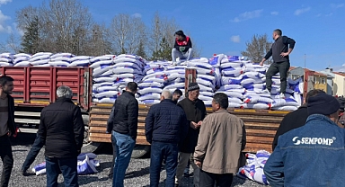 Beyşehir’de çiftçilere nohut tohumu dağıtıldı