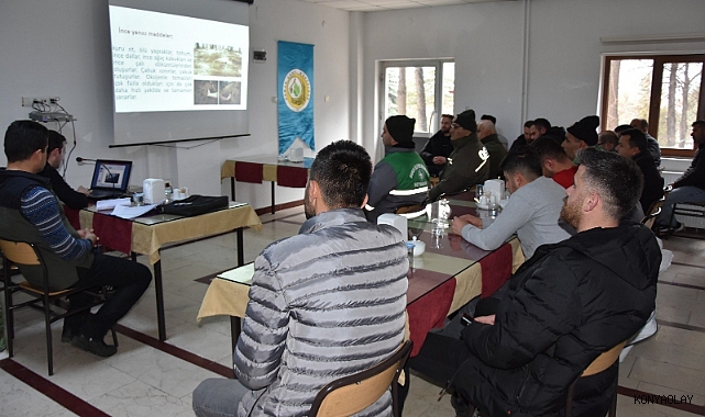 Beyşehir’de orman yangınlarına karşı müdahale eğitimi verildi