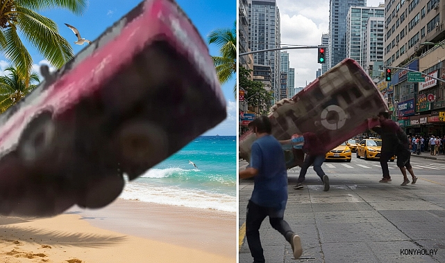 Feribota binmeye çalışan otobüs nehre düştü: 2 ölü