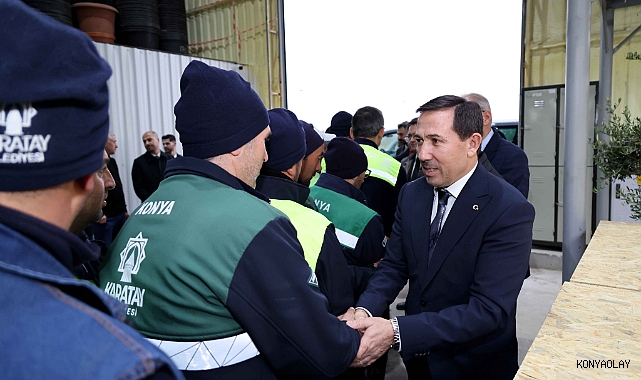 Hasan Kılca’dan Karatay personeline Bayram teşekkürü