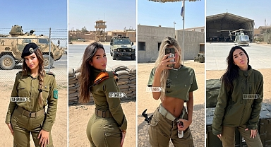 İsrailli Kadın Askerlerden Akılalmaz Kareler! 
