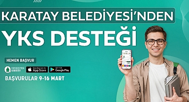 Karatay Belediyesi’nden YKS’ye girecek öğrencilere sınav ücreti desteği