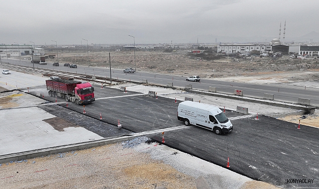 Keçili Köprüsü araç trafiğine Açıldı