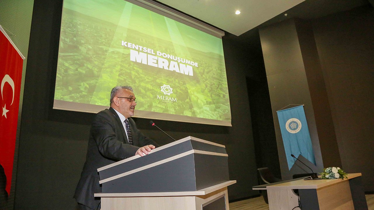 Kentsel dönüşümde Meram modeli