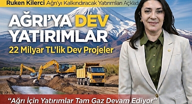 Kilerci İle Ağrı'da Kalkınmaya Devam!