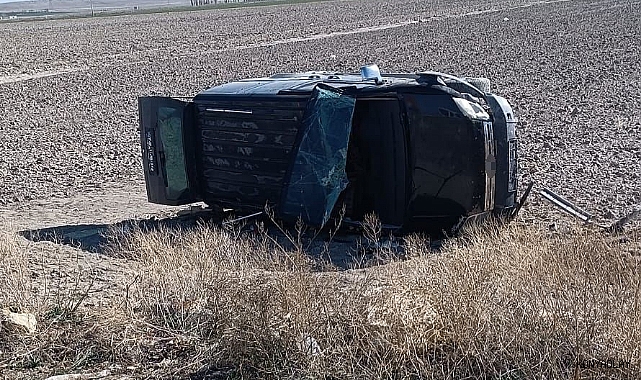 Kkamyonet devrildi: 4 yaralı