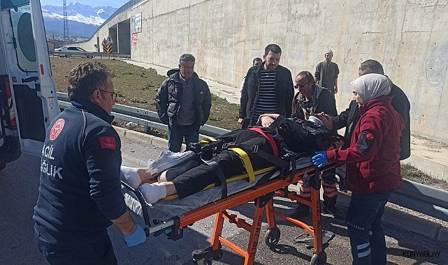 Kontrolden çıkan otomobil takla attı: 4 yaralı