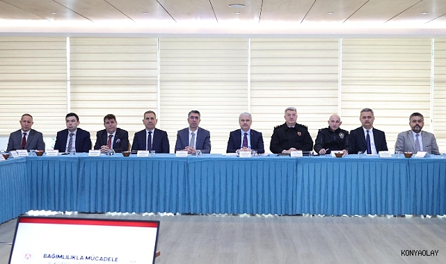 Konya’da bağımlılıkla mücadele seferberliği başladı