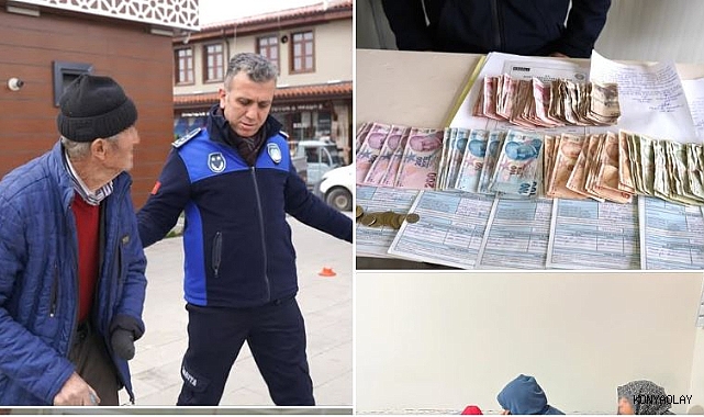 Konya'da dilencilere güvenli şehir için operasyon