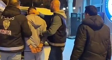 Konya'da hırsızlık operasyonu: Çatıda yakalandı