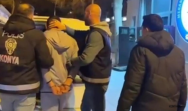 Konya'da hırsızlık operasyonu: Çatıda yakalandı