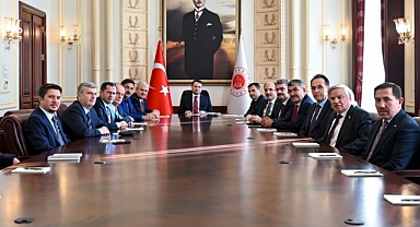 Konya Heyeti Adalet Bakanı Akın Gürlek’e Hayırlı Olsun Ziyaretinde Bulundu