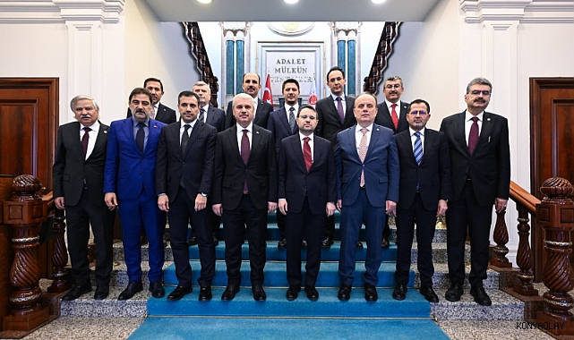 Konya Heyeti Adalet Bakanı Akın Gürlek’e Hayırlı Olsun Ziyaretinde Bulundu