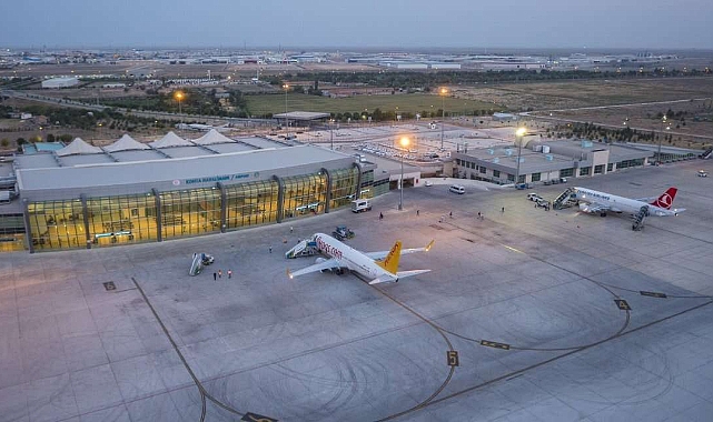 Konya semaları durmuyor: Şubat ayında on binlerce yolcu yolcu uçtu