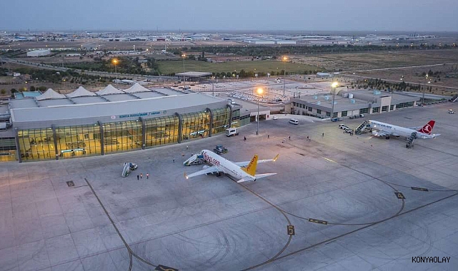 Konya semaları durmuyor: Şubat ayında on binlerce yolcu yolcu uçtu