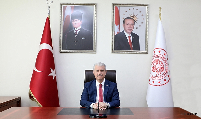 Konya Valisi'nden Çanakkale mesajı