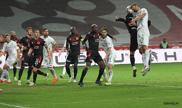 Konyaspor ile Gençlerbirliği 38. randevuda