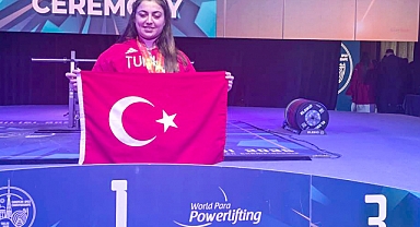 Meram Belediyesporlu Sibel Çam'dan Avrupa'da çifte altın