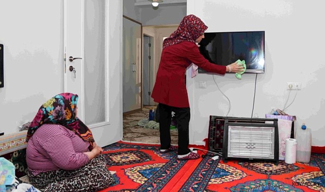 Meram’dan bayram öncesi gönülleri ısıtan hizmet   