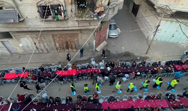 Ribat'tan Gazze’de Rekor İftar Organizasyonu