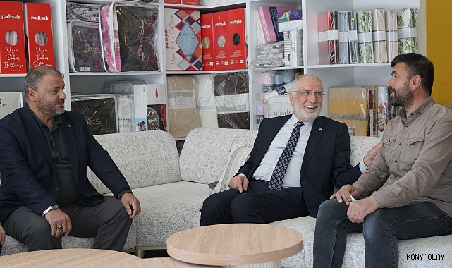 Saadet Partisi Milletvekili Mehmet Karaman Konya'yı karış karış gezdi