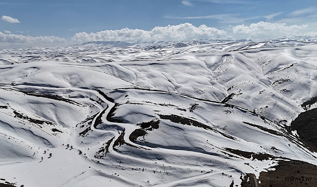 Toroslar'da kar güzelliği 