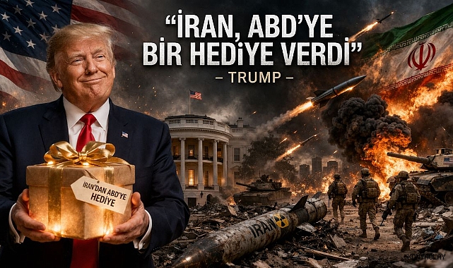 Trump açıkladı İran ABD'ye hediye olarak ne verdi? İran hediye ne verdi?