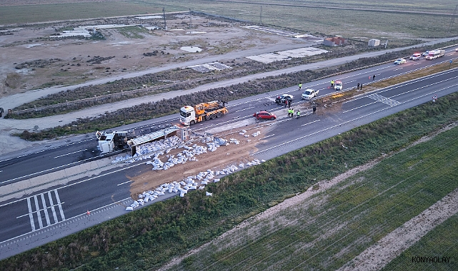 Aksaray-Konya Karayolunda Zincirleme Kaza: Yardım Etmek İsterken Can Pazarı Yaşandı