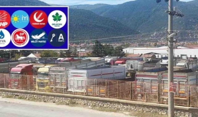 Akşehir'de muhalefeti 'Kamyon Garajı' birleştirdi