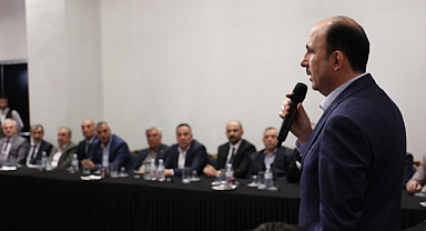 Başkan Altay Esnaf Odalarının Başkanlarıyla İstişare Toplantısında Buluştu 