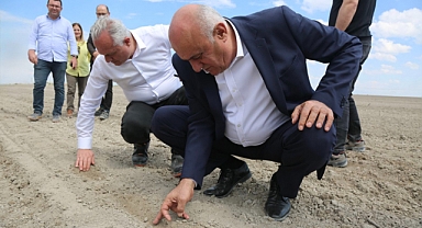 Başkan Erkoyuncu, pancar ekimine start verdi