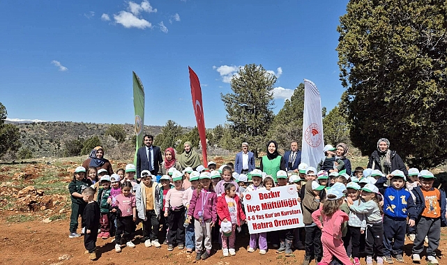 Bozkır'ın minik ellerinden geleceğe nefes