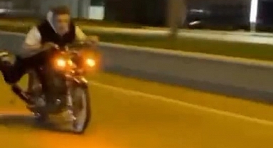 Dünyanın en pahalı uzanması... 200 bin TL ceza yedi, motosikleti bağlandı